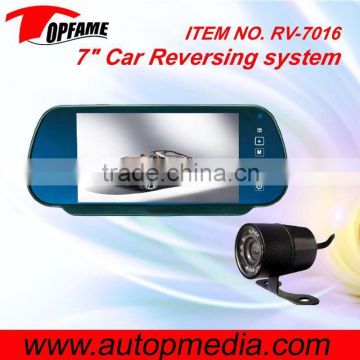 RV-7016 car Reversing camera system with 7inch LCD monitor