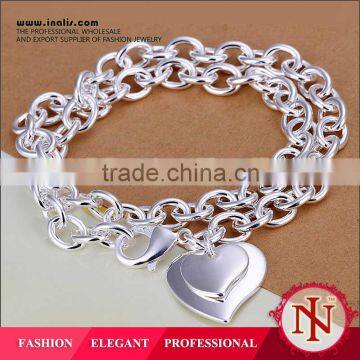 Heart shape 316 stainless steel necklaces jewelry 2013 LKNSPCN252