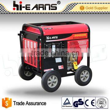 Portable with decorate cover plate and Fujian type frame diesel generator