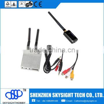 Skysighthobby AV transmitter&receiver new 500mw fpv transmitter SKy-N500+D58-2 2channels diversity fpv receiver