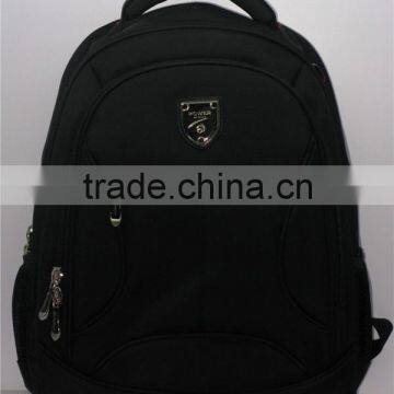 Simple Style Black Polyester Men Backpack bag from China Manufacturer