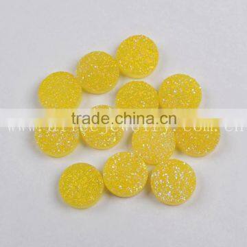 Druzy Wholesale!!Amazing new products multicolor yellow agate druzy loose genstome