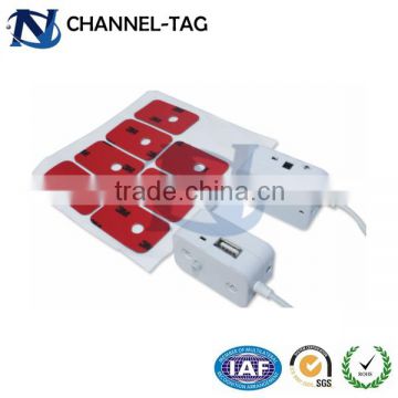 Channel security recoiler, cable retractor, phone tag