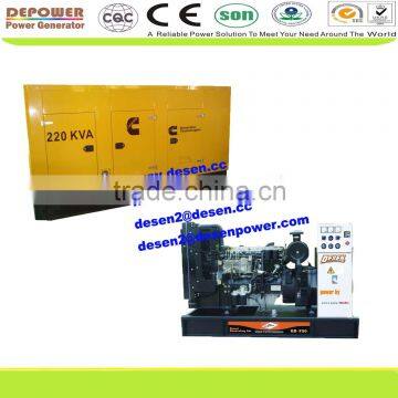 Fujian manufacturer sell 10,80,100,25,20,50,125,200,500KW with cummins engine diesel generator set