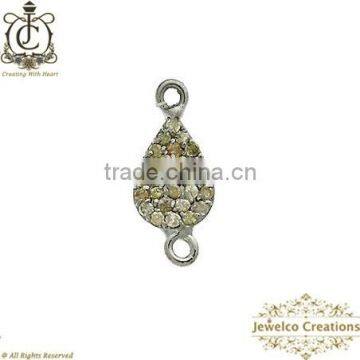 Findings Jewelry Components, Diamond Connectors Findings, Findings For Jewelry, Pave Diamond Jewelry Wholesaler