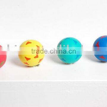 plain color natural rubber ball