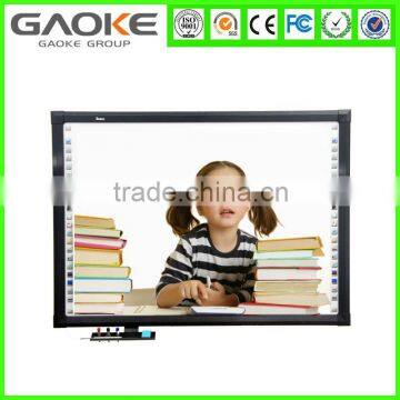 70 inches to 130 "Digital Classroom Speaker Equiped Optical Interactive Multi Touch infrared Whiteboard with MIC