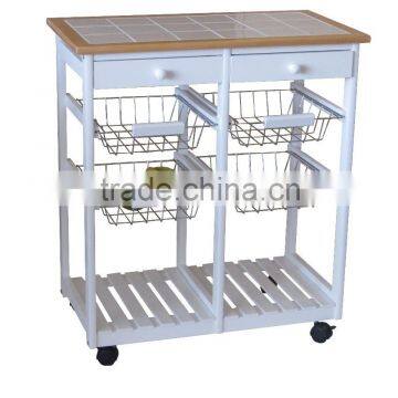 storage kitchen cart