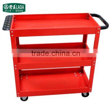 LAOA 3 Layer Tool Trolley, Multifunction Prepare and Accessories Tool Trolley Cart photo-5