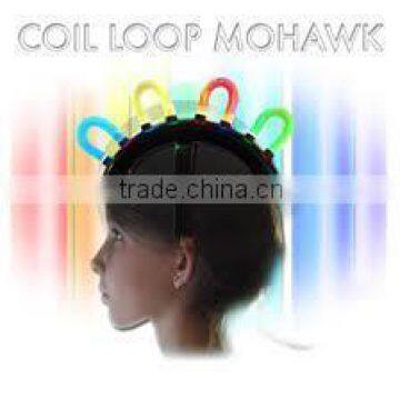 LED Light Up Cool Loop Mohawk for Christmas