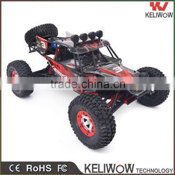 High speed 390 motor rc car with 2.4Ghz radio control system for speed racing cars