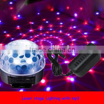 Hot sales professional type speaker with disco lights, karaoke speaker with USB ,SD ,FM,RC