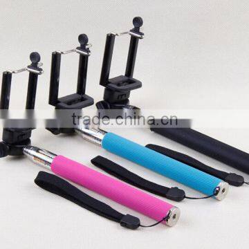 JR-888 2014 Top selling wireless monopod, bluetooth selfie monopods selfie stick for iphone