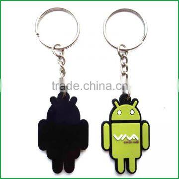 Customized Soft PVC Android Robot Keychain for Promotional Crafts photo-2