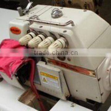 Large Stock Used Second Hand Stitch Tested Good Condition Overlock Sewing Machine SIRUBA 747