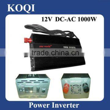 Modified sine wave 12V/24V -220V/110V Power Inverter 1000w with Battery Charger Function (P-1000C)