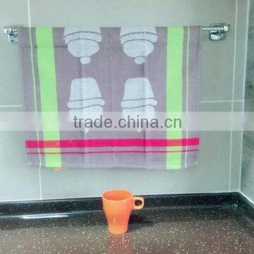 Wholesale Square Jacquard Kitchen Tea Towel photo-2