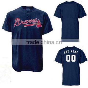 short sleeve Suitable custom baseball jersey