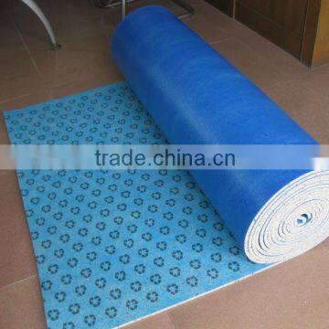 recycled pu foam pe foam modern carpet underlay