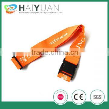 Colorful Printed Suitcase belt with Black plastic buckle