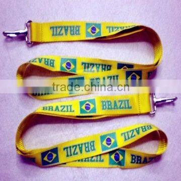 Silk screen lanyard/cheap lanyards/cheap printed lanyards