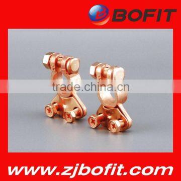 Brass clamp type battery terminal for exporting