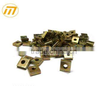 Custom Precision Galvanized Steel Square Nut