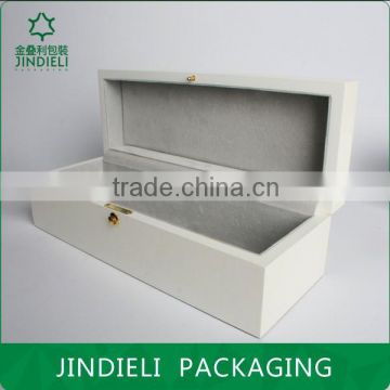 customized designed leather jewelry storage boxes packaging