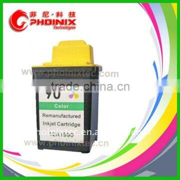 Inkjet Cartridge Remanufactured for Lexmark #90 / 12A1990