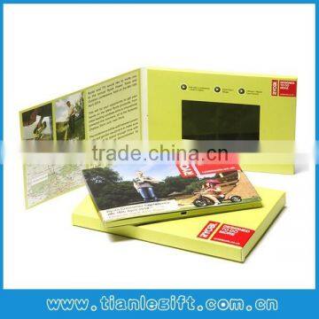 Paper video brochure