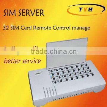 Hot sale for remote manage sim card for goip gsm gateway,remote control original