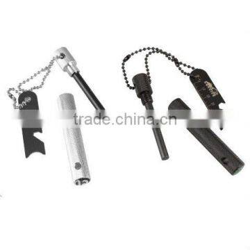 camping set,fire starter with scale and compass
