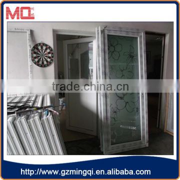 PVC bathroom plastic interior door design