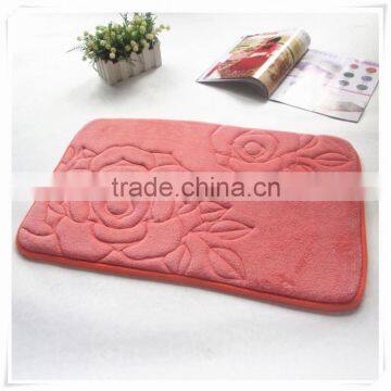 NY Fifth Avenue design memory foam matMemory foam bath mat Qinyi