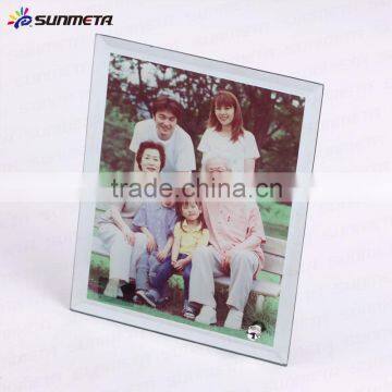 Sunmeta factory directly high quality blank sublimation glass photo frame BL-01