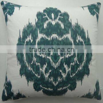 Icon printed decorative chair cushion