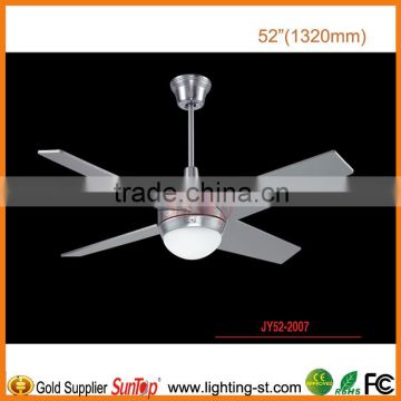 2014 new modern 52" ceiling light fan JY52-2007