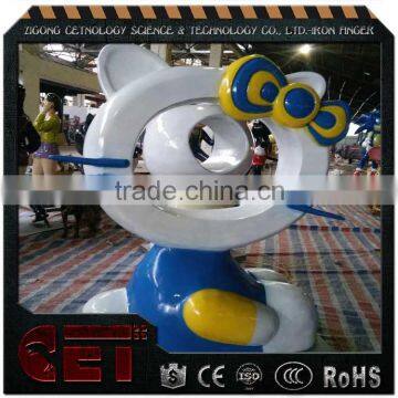 Cetnology kinds of fiberglass&silicone rubber cartoon figures