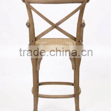 Wooden Bar Stool (KY-3045-OAK) photo-3