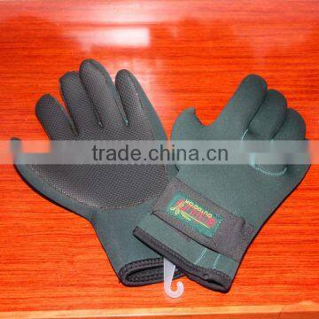 Enforced Anti-slip rubber palm Neoprene gloves