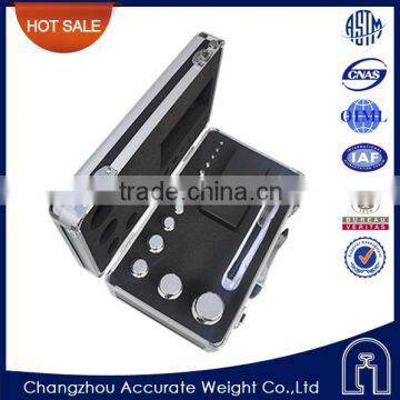 F1 F2 M1 class calibration weight set, standard weight set, 1mg-1kg weight set in Aluminium box