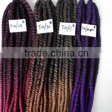 Premium 24" Havana Mambo Twist Crochet Pretwist Hair Havana Twist Crochet Braids Afro Extension Havana Mambo Twist Beauty Hair photo-6