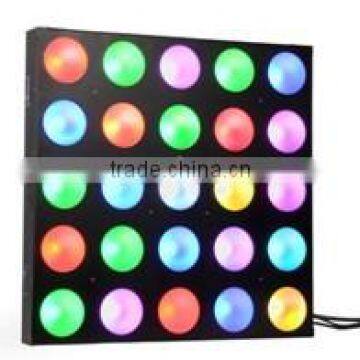 guangzhou led matrix 5x5 RGB 9W full color panel