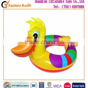 inflatable swim ring duck