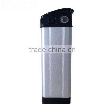 48V17.4AH Ebike Battery Pack(Silver Fish Case) With Branded 18650 Cells for Electric Bike