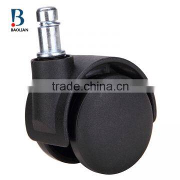2016 China High-quality 50mm Nylon Black Swivel Pressure Furniture Caster photo-2