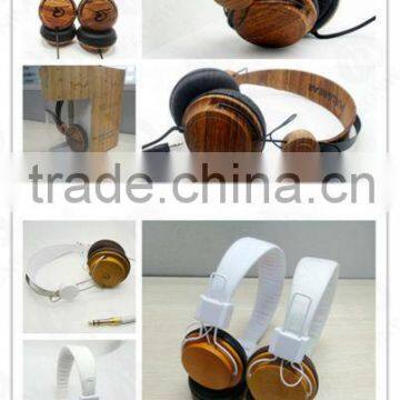 Best Seller Cellphone New Design Wood Headphones photo-4