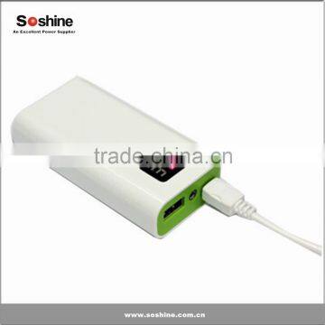 Power Bank for Mobilephone LED Display Capacity:5200mAh 1A photo-6