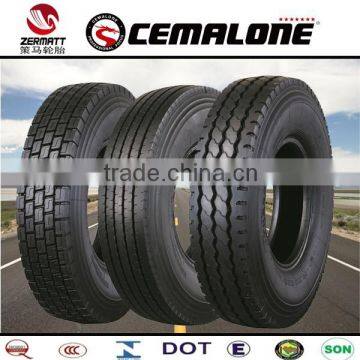 DOT Certification and 16" - 24" Diameter Heavy Radial Truck Tire For Sale