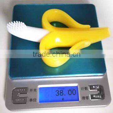 Manufacturer OEM Cute Banana Silicone Baby Toy Baby Teether photo-2